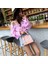 Pembe Messenger Çanta Kadın Çanta Kedi Tavşan Desen Omuz Crossbody Çanta Kadın Çantası Çanta Bolso Mujer (Yurt Dışından) 3