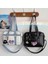 Siyah Penguen Gerçek Atış Ins Japon Ins Harajuku Tarzı Kız Pu Üniforma Çanta Taşınabilir Çok Amaçlı Crossbody Omuz Çantası Loli Eşleşen Çanta (Yurt Dışından) 2