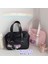 Siyah Penguen Gerçek Atış Ins Japon Ins Harajuku Tarzı Kız Pu Üniforma Çanta Taşınabilir Çok Amaçlı Crossbody Omuz Çantası Loli Eşleşen Çanta (Yurt Dışından) 5