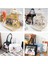 C Tipi Mavi Lüks Pu Ita Çanta Crossbody Kadınlar Tatlı Lolita Çanta Sevimli Şeffaf Cep Japon Tarzı Omuz Çantası (Yurt Dışından) 5
