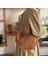Kumral Retro Nubuk Pu Deri Kadın Omuz Hobos Çanta Düz Renk Kahverengi Crossbody Çanta Büyük Kapasiteli Kadın Alışveriş En Saplı Çanta (Yurt Dışından) 5