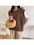 Haki Yeni Moda El Yapımı Lüks Dokuma Çanta Yeşil Deri Omuz Çantası Bayanlar Messenger Hobo Pu Nodüler Kolu Rahat Küçük Çanta (Yurt Dışından) 1