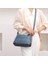 Siyah Yüksek Kaliteli Deri Omuz Çantası Düz Renk Yumuşak Pu Kadınlar Için Crossbody Çanta Moda 2021 Lüks Tasarımcı Messenger Çanta Bayanlar (Yurt Dışından) 5