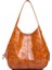 Kahverengi Rahat Kadın Çanta Çanta Büyük Kapasiteli Tote Çanta Yüksek Kaliteli Bayan Çantası Eski Hobo Çanta Yumuşak Patchwork Omuz Çantası Kahverengi (Yurt Dışından) 1