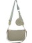Yeşil 2'si 1 Arada Kapitone Omuz Çantaları Küçük Bozuk Para Çantalı Moda Niş Crossbody Çanta 2 Askı Seyahat Alışverişi Için Pu Deri (Yurt Dışından) 1