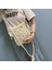 Kahve 2021 Yaz Saman Crossbody Kadın Kızlar Çiçek Tığ Işi Örgülü Omuz Çantaları Rattan Plaj Çantası Seyahat Alışveriş Çantası Oymak (Yurt Dışından) 2