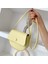 Sarı Düz Renk Basit Mini Eyer Çantası Pu Deri Kadınlar Için Crossbody Çanta 2021 Yaz Moda Tatlı Omuz Çantaları Сумка Женская (Yurt Dışından) 5