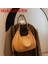 Kahverengi Yeni Bağbozumu Kadın Omuz Çantası Pu Deri Crossbody Çanta Kadın Katı Hobo Çanta Moda Çok Yönlü Kol Altında Çanta Çanta Kadınlar Için (Yurt Dışından) 2