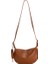 Kahverengi Kadın Crossbody Çanta Pu Deri Basit Omuz Çantaları 2'si 1 Arada Crossbody Çanta Tasarımcısı Çanta ile Seyahat Için Katı Sling (Yurt Dışından) 1
