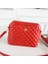 Kırmızı Çanta Reprcla Yeni Perçin Kadın Postacı Çantası Tasarımcı Pu Deri Çanta Kadınlar Için Crossbody Çanta Omuz Çantası Kadın Çanta (Yurt Dışından) 1