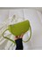 Kivi Yeşil Çanta Şeker Renk Kadın Küçük Pu Deri Eyer Çantası Tasarımcı Lüks Omuz Çantaları 2022 Sevimli Örgü Kayış Bayan Crossbody Çanta Trend Yeni (Yurt Dışından) 1