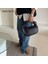 Floresan Sarı Yeni Moda El Yapımı Lüks Dokuma Çanta Yeşil Deri Omuz Çantası Bayanlar Messenger Hobo Pu Nodüler Kolu Rahat Küçük Çanta (Yurt Dışından) 5