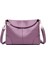 Kırmızı Bayan Omuz Askılı Çanta Yumuşak Pu Deri Kadınlar Için Crossbody Çanta Çanta Püskül Kova Çanta Ana Kesesi Eski Askılı Çanta (Yurt Dışından) 2