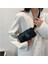 Siyah 1 Mini Kadın Örgü Telefon Messenger Çanta Kısa Saplı Pu Deri Çanta Yaz Lüks Tasarımcı Eğilim Omuz Çantası Bayan Tote (Yurt Dışından) 1