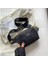 Siyah Kadın Bel Paketleri Geniş Kayış Crossbody Göğüs Çantası Kadın Fanny Paketi Bel Çantası Kadın Moda Rahat Seyahat Crossbody Omuz Çantası (Yurt Dışından) 1