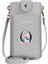 1WHITEMARBLEO Dokunmatik Ekran Cep Telefonu Çantası Kadın Crossbody Omuz Çantaları Kart Sahibinin Kadın Cüzdanları Whitemarble Baskı Düğmeler Çanta Çanta (Yurt Dışından) 1
