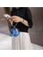Sarı Akrilik Dairesel Top Omuz Çantası Kadınlar Için Mini Temizle Crossbody Çanta Yuvarlak Metal Şeffaf Akşam Debriyaj Pvc Tote Çanta (Yurt Dışından) 4
