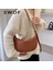 Kahve 2023 Moda Kadınlar Için Crossbody Çanta Yumuşak Pu Deri Omuz Çantaları Kadın Postacı Çantası Seyahat Hobos Çanta Çanta Kadın Çanta (Yurt Dışından) 2