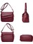 Altın Beyaz Yumuşak Pu Deri Çantalar Lüks Tasarımcı Çanta Moda Omuz Kadınlar Için Crossbody Çanta 2021 Cüzdanlar ve Çantalar Sac (Yurt Dışından) 5