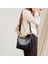 Mor Moda Trendi Kadın Omuz Çantaları Dokulu Tasarımcı Çanta Yumuşak Deri Rahat Bağbozumu Tote Messenger Çanta Yeni (Yurt Dışından) 3