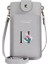 1WHITEMARBLEH Dokunmatik Ekran Cep Telefonu Çantası Kadın Crossbody Omuz Çantaları Kart Sahibinin Kadın Cüzdanları Whitemarble Baskı Düğmeleri Çanta Çanta (Yurt Dışından) 1