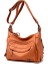 Sarımsı Kahverengi Kadın Çantası Yüksek Kaliteli Bayan Çanta Lüks Marka Omuz Hobo Çoklu Cepler Crossbody Çanta Yumuşak Pu Deri Omuz Messenger (Yurt Dışından) 1