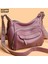 Sarımsı Kahverengi Kadın Çantası Yüksek Kaliteli Bayan Çanta Lüks Marka Omuz Hobo Çoklu Cepler Crossbody Çanta Yumuşak Pu Deri Omuz Messenger (Yurt Dışından) 2