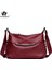 Kırmızı Moda Payetli Kadınlar Için Crossbody Çanta Lüks Marka Deri Kadın Çanta Tasarımcısı Basit Omuz Askılı Çanta Bolso Mujer Sac (Yurt Dışından) 2