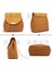 551-BE Moda Kadın Deri Çanta Retro Bayan Çantaları Fransa Ünlü Marka Crossbody Çanta Zarif Lüks Tasarımcı Kova Çantaları Zincir Çantalar (Yurt Dışından) 5