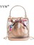 Haki Kadınlar Temizle Kova Çanta Moda Şeffaf Crossbody Omuz Çantaları Bayanlar Casual Messenger Alışveriş Tote Çanta Bolso Mujer (Yurt Dışından) 3