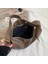 Siyah Kadın Omuzdan Askili Çanta Retro Pu Deri Bayan Postacı Çantası Büyük Kapasiteli Vintage Çanta Basit Yumuşak Ayarlanabilir Crossbody Çanta (Yurt Dışından) 2