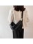 Siyah Kadın Omuzdan Askili Çanta Retro Pu Deri Bayan Postacı Çantası Büyük Kapasiteli Vintage Çanta Basit Yumuşak Ayarlanabilir Crossbody Çanta (Yurt Dışından) 3