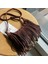 Kahve Kadın Vintage Püskül Süet Omuz Bayanlar Için Crossbody Çanta Pu Deri Koltukaltı Hobos Çanta Büyük Kapasiteli Tasarım Çanta Çanta (Yurt Dışından) 5