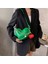Yeşil Kişilik Kadın Crossbody Çanta Moda Basit Omuz Çantası Pu Deri Kadın Küçük Kalp Şekli Çanta Ins Chic Çanta Çanta (Yurt Dışından) 5