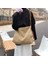 Haki Minimalist Kanvas Kumaş Tekstil Hobo Yan Tek Askılı Çanta Eğlence Büyük Kapasiteli Çalışma Dizüstü Hafta Sonu Gecelik Yumuşak Hımbıl Kese Çanta (Yurt Dışından) 3