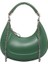 Pembe Kadın Pu Deri Hobo Çanta Moda Çanta Şık Katı Omuz Crossbody Çanta Tüm Eşleşen Zincir Kayış Debriyaj Çanta (Yurt Dışından) 5