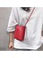 Yeşil Omuz Çantası Kız Çocuk Çantası Mona Küçük Kare Omuz Çantası Deri Dokuma Kemer Crossbody Çanta Moda Eğimli Telefon Kılıfı Vintage Messenger Paketi (Yurt Dışından) 2