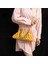 Sarı Kadın Moda Zincir Koltukaltı Çantaları Kadın Basit Düz Renk Omuz Crossbody Çanta Bayanlar Tüm Maç Rahat Kıvrımlar Bulutlar Çanta (Yurt Dışından) 4