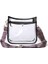 Siyah Şeffaf Kadınlar Için Crossbody Çanta Şeker Renk Moda Kare Omuz Askılı Çanta Pvc Jöle Küçük Tote Çanta (Yurt Dışından) 1