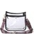 Siyah Şeffaf Kadınlar Için Crossbody Çanta Şeker Renk Moda Kare Omuz Askılı Çanta Pvc Jöle Küçük Tote Çanta (Yurt Dışından) 3