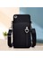 Siyah Balon Mini Cep Telefonu Çantası Kulaklık Deliği Crossbody Çanta Bayanlar Messenger Çanta Çapraz Vücut Cep Telefonu Omuz Çantaları Çanta (Yurt Dışından) 5