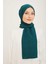 Trend J.Capri Zümrüt Yeşili Düz Renk Şal 8 - 123 1