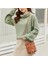 223-PEMBE-PÜSKÜL Lüks Moda Lychee Desen Kadın Kova Çanta Bağbozumu Messenger Çanta Yüksek Kaliteli Retro Omuz Çantası Basit Crossbody Çanta Tote (Yurt Dışından) 3