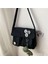 Beyaz Rozet Kedi-A Kadınlar Için Tuval Crossbody Çanta Gençlik Çanta Omuz Çantası Büyük Kapasiteli Düz Renk Kadın Askılı Çanta Bolsa Feminina Sac (Yurt Dışından) 3