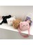 Haki Karikatür Kedi Bebek Kız Crossbody Çanta Sevimli Yumuşak Peluş Çocuk Omuz Askılı Çanta Kış Moda Çocuklar Çanta Bozuk Para Cüzdanı (Yurt Dışından) 2