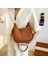 Kadınlar Için Mavi Yeni Kahverengi Yumuşak Deri Omuz Çantaları Moda Hobo Çanta Küçük Moda Crossbody Çanta Kızlar Ana Kesesi Tasarımcı Çanta (Yurt Dışından) 5