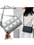 Gri Kadın Marka Küçük Linge Düz Renk Omuz Çantaları Kadın Seyahat Deri Parti Seyahat Için Crossbody Çanta Günlük Alışveriş Çantası (Yurt Dışından) 2