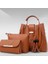 Zong 3 Parça Set Kompozit Çanta Yüksek Kaliteli Pu Deri Kadın Çanta Bayanlar Moda Küçük Omuz Crossbody Çanta Ana Kesesi E268 (Yurt Dışından) 1