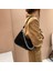 Mavi Omuz Çantası Basit Fransız Omuz Çantaları Kadınlar Için Pu Deri Vintage Omuz Çantaları ile Metal Zincir Kadın Crossbody Çanta Kadın Çanta (Yurt Dışından) 4