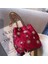Kırmızı Kar Tanesi Mini Çanta Zarif Tote Crossbody Çanta Altın Zincir Omuz Askısı Küçük Çanta Kadın Alışveriş Çantası (Yurt Dışından) 1